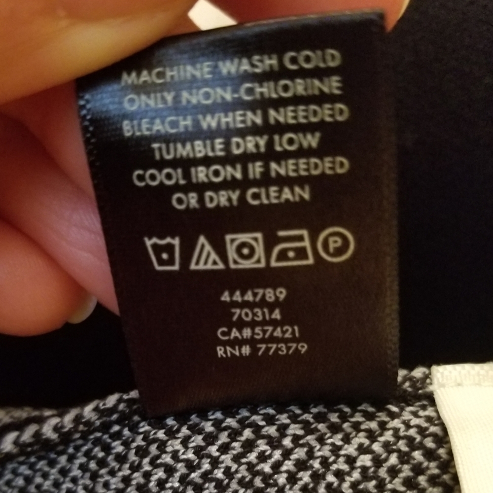 *RARE* Ann Taylor Color Block Car Coat, Never Worn - Picture 6 of 7